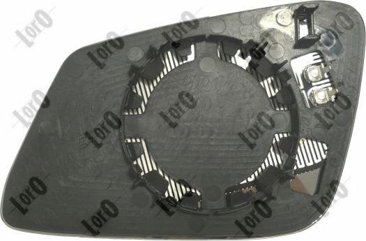 ABAKUS 0431G02 - Sticla oglinda, oglinda retrovizoare exterioara aaoparts.ro