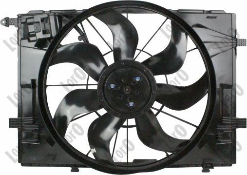 ABAKUS 054-014-0009 - Ventilator, radiator aaoparts.ro