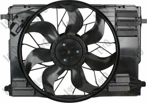 ABAKUS 054-014-0012 - Ventilator, radiator aaoparts.ro