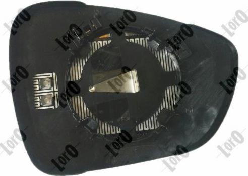 ABAKUS 0542G01 - Sticla oglinda, oglinda retrovizoare exterioara aaoparts.ro