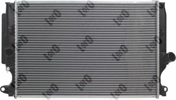 ABAKUS 051-017-0051-B - Radiator, racire motor aaoparts.ro