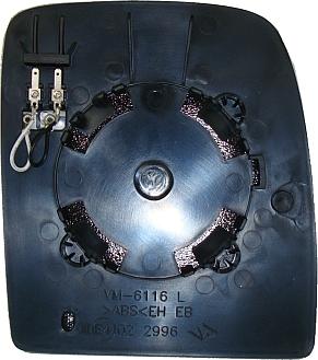 ABAKUS 0538G05 - Sticla oglinda, oglinda retrovizoare exterioara aaoparts.ro