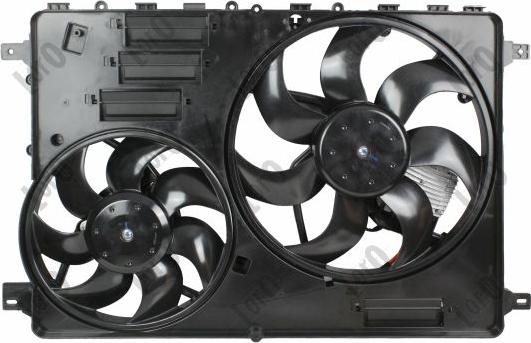 ABAKUS 052-014-0001 - Ventilator, radiator aaoparts.ro