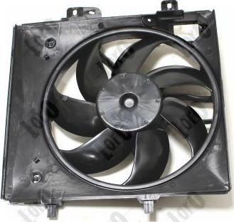 ABAKUS 009-014-0007 - Ventilator, radiator aaoparts.ro