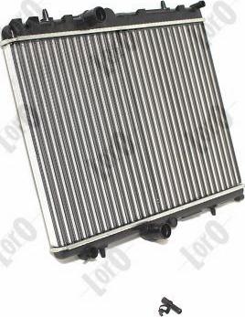 ABAKUS 009-017-0011 - Radiator, racire motor aaoparts.ro
