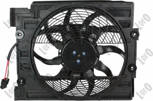 ABAKUS 004-014-0017 - Ventilator, radiator aaoparts.ro