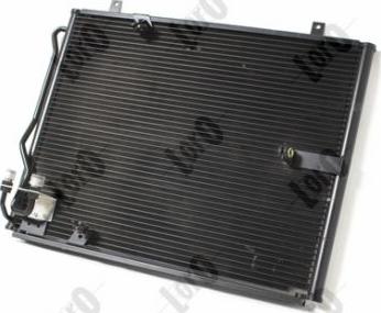 ABAKUS 004-016-0002 - Condensator, climatizare aaoparts.ro