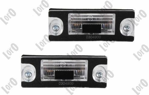 ABAKUS 003-04-905LED - Iluminare numar de circulatie aaoparts.ro