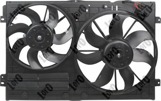 ABAKUS 003-014-0012 - Ventilator, radiator aaoparts.ro
