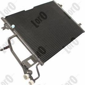 ABAKUS 003-016-0002 - Condensator, climatizare aaoparts.ro