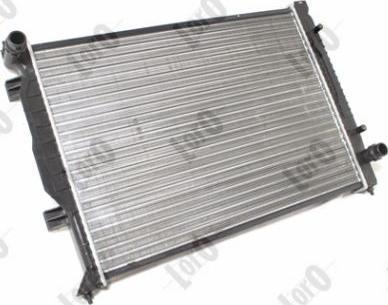 ABAKUS 003-017-0008 - Radiator, racire motor aaoparts.ro