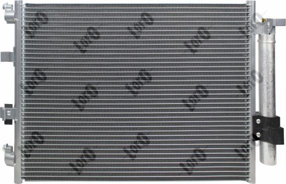 ABAKUS 017-016-0025 - Condensator, climatizare aaoparts.ro