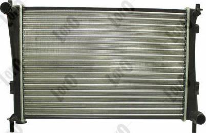ABAKUS 017-017-0018 - Radiator, racire motor aaoparts.ro