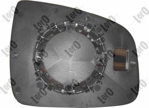 ABAKUS 0803G01 - Sticla oglinda, oglinda retrovizoare exterioara aaoparts.ro