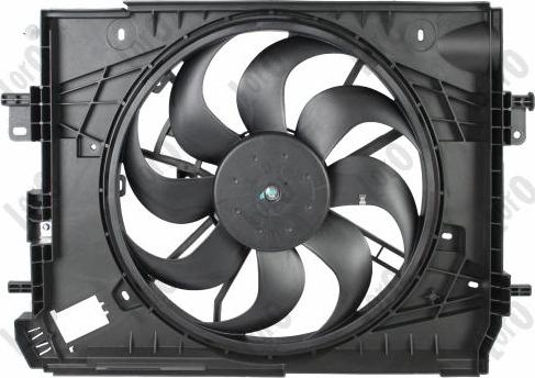 ABAKUS 035-014-0005 - Ventilator, radiator aaoparts.ro