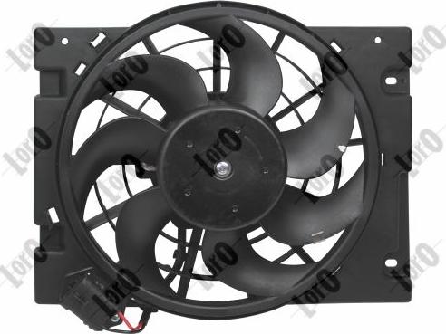 ABAKUS 037-014-0001 - Ventilator, radiator aaoparts.ro