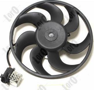 ABAKUS 037-014-0017 - Ventilator, radiator aaoparts.ro