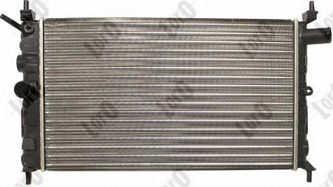 ABAKUS 037-017-0097 - Radiator, racire motor aaoparts.ro