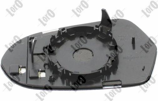 ABAKUS 0232G02 - Sticla oglinda, oglinda retrovizoare exterioara aaoparts.ro