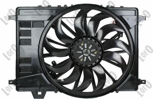 ABAKUS 027-014-0001 - Ventilator, radiator aaoparts.ro