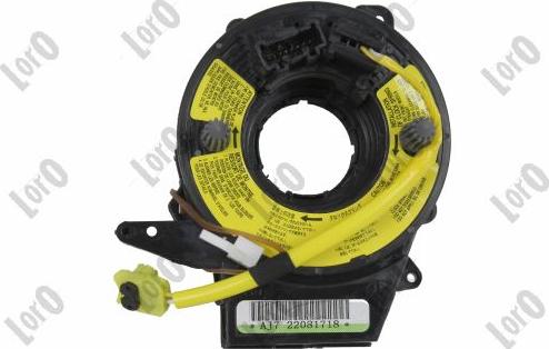 ABAKUS 134-01-019 - Arc spirala, Airbag aaoparts.ro