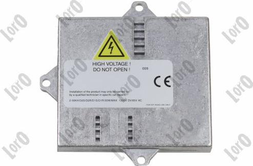 ABAKUS 136-01-009 - Unitate de comanda,lampa cu descarcare pe gaz aaoparts.ro