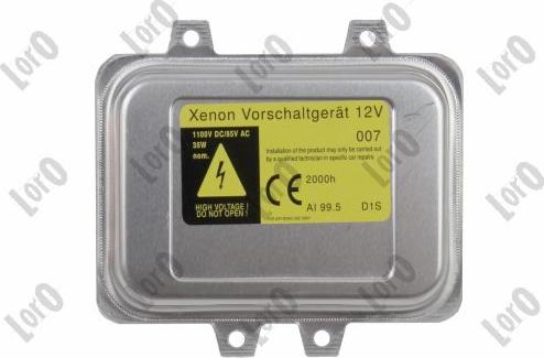 ABAKUS 136-01-007 - Unitate de comanda,lampa cu descarcare pe gaz aaoparts.ro