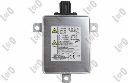 ABAKUS 136-01-013 - Unitate de comanda,lampa cu descarcare pe gaz aaoparts.ro