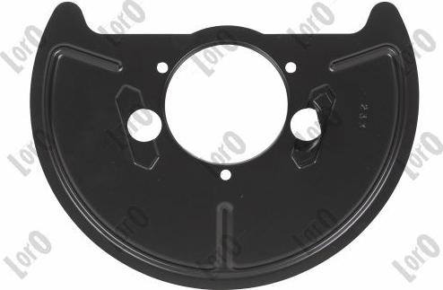 ABAKUS 131-07-184 - Protectie stropire,disc frana aaoparts.ro