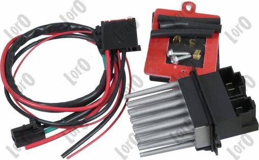 ABAKUS 133-008-001 - Rezistor, ventilator habitaclu aaoparts.ro