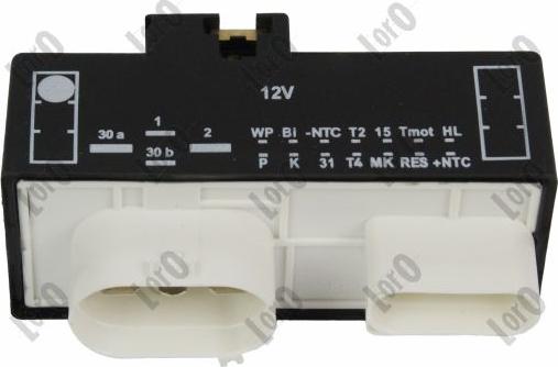 ABAKUS 133-003-011 - Unitate comanda, ventilator electric (racire motor) aaoparts.ro
