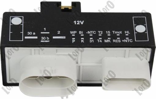 ABAKUS 133-003-012 - Unitate comanda, ventilator electric (racire motor) aaoparts.ro