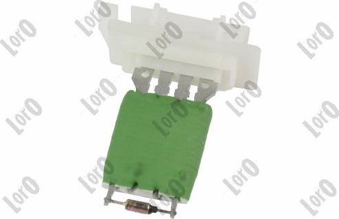 ABAKUS 133-032-001 - Rezistor, ventilator habitaclu aaoparts.ro