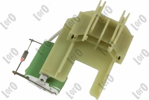 ABAKUS 133-037-013 - Rezistor, ventilator habitaclu aaoparts.ro