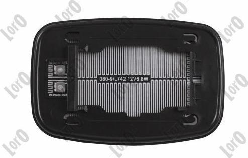 ABAKUS 1204G03 - Sticla oglinda, oglinda retrovizoare exterioara aaoparts.ro