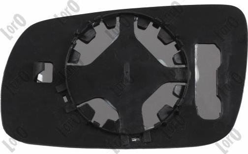 ABAKUS 3505G02 - Sticla oglinda, oglinda retrovizoare exterioara aaoparts.ro