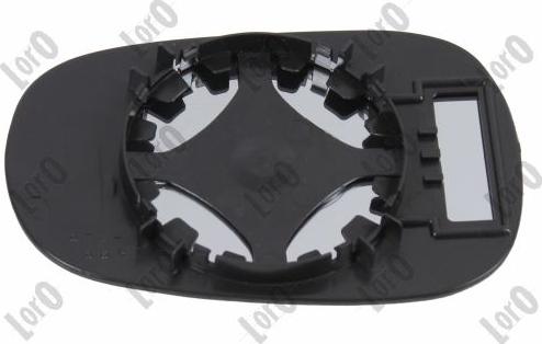 ABAKUS 3110G02 - Sticla oglinda, oglinda retrovizoare exterioara aaoparts.ro