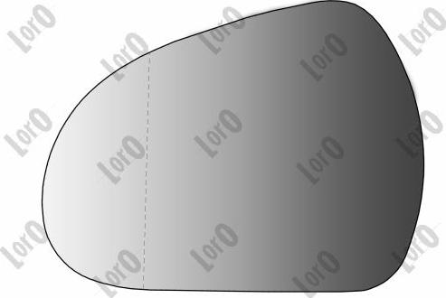 ABAKUS 2911G06 - Sticla oglinda, oglinda retrovizoare exterioara aaoparts.ro