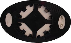 ABAKUS 2501G01 - Sticla oglinda, oglinda retrovizoare exterioara aaoparts.ro