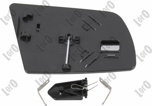 ABAKUS 2820G01 - Sticla oglinda, oglinda retrovizoare exterioara aaoparts.ro