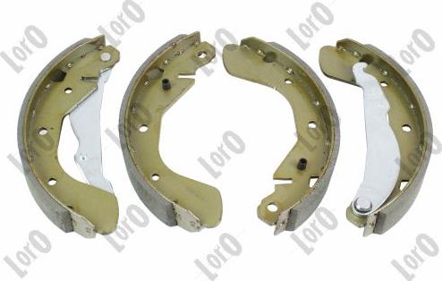 ABAKUS 231-05-057 - Set saboti frana aaoparts.ro