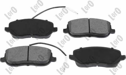 ABAKUS 231-01-091 - Set placute frana,frana disc aaoparts.ro