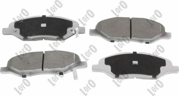 ABAKUS 231-01-047 - Set placute frana,frana disc aaoparts.ro