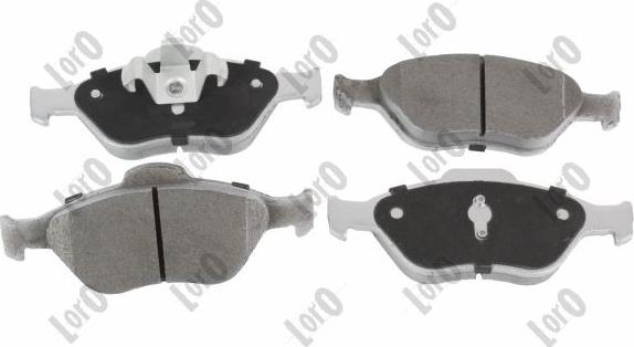 ABAKUS 231-01-050 - Set placute frana,frana disc aaoparts.ro