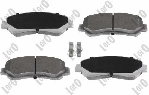 ABAKUS 231-01-057 - Set placute frana,frana disc aaoparts.ro