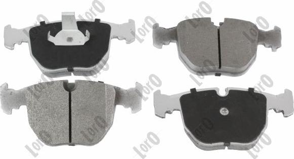 ABAKUS 231-01-060 - Set placute frana,frana disc aaoparts.ro