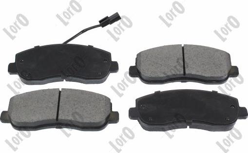 ABAKUS 231-01-061 - Set placute frana,frana disc aaoparts.ro