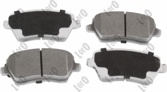 ABAKUS 231-01-009 - Set placute frana,frana disc aaoparts.ro