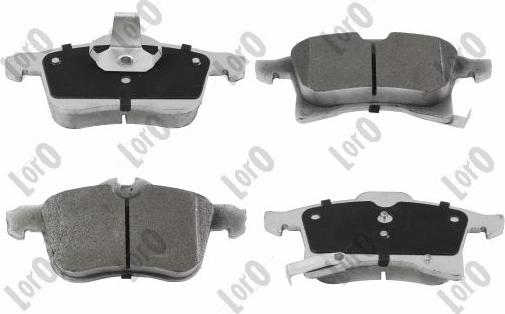 ABAKUS 231-01-005 - Set placute frana,frana disc aaoparts.ro