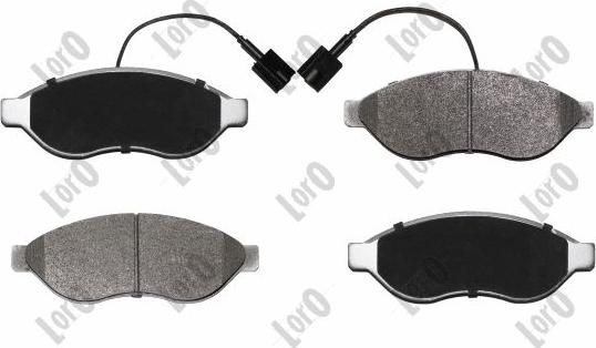 ABAKUS 231-01-006 - Set placute frana,frana disc aaoparts.ro